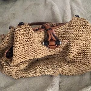 Brighton straw handbag